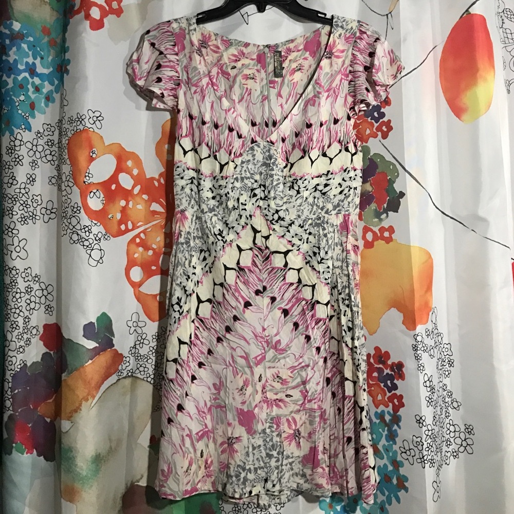 Free People flutter sleeve mini dress