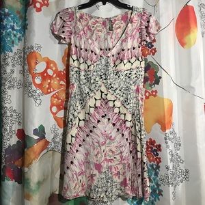 Free People flutter sleeve mini dress