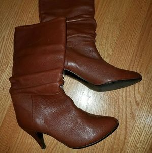 Cute Slouchy Brown Boots