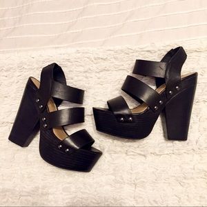 Black Platform Heels