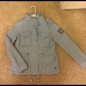blue bear jacket