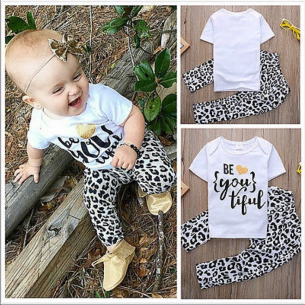 Infant/toddler matching shirt and pant set