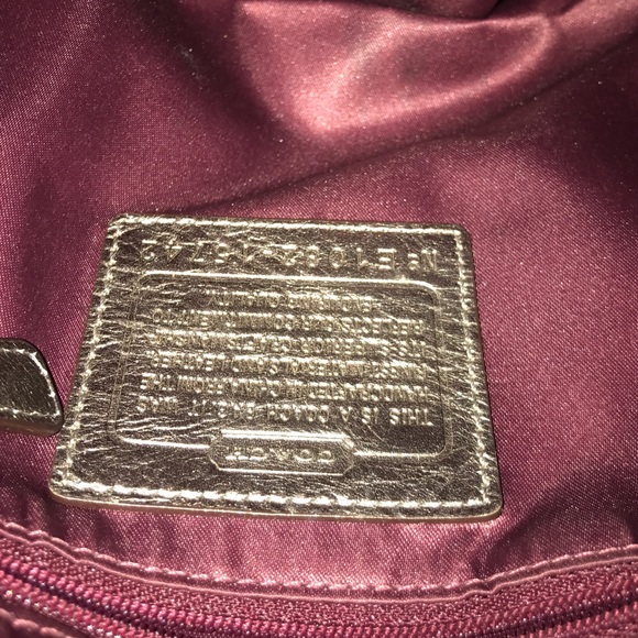 Coach Madison Metallic Leather 'Sophia' Handbag - Picture 2 of 4