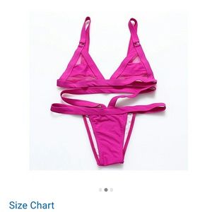 Women's Hollow Out Mesh Halter Sexy Retro Bikini