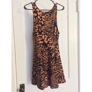 Animal print ecote/urban outfitters dress