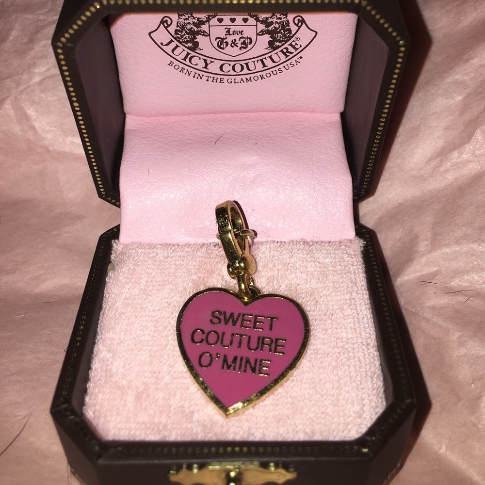 Juicy Couture "Sweet Couture O'Mine" Heart Charm