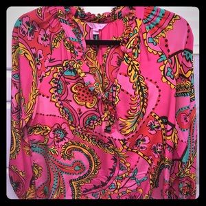 Lilly Pulitzer blouse. Size Small.