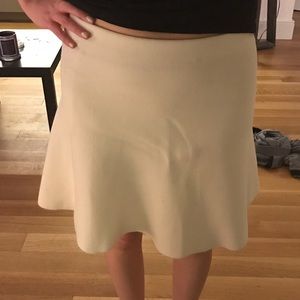Banana republic white skirt