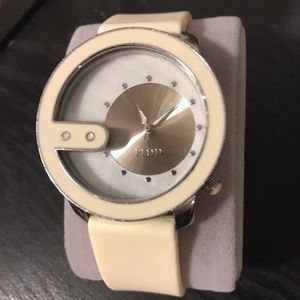 Men's white Flud Watch