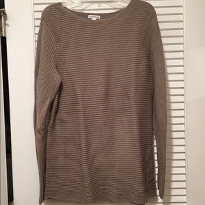 CROFT & BARROW brown sweater