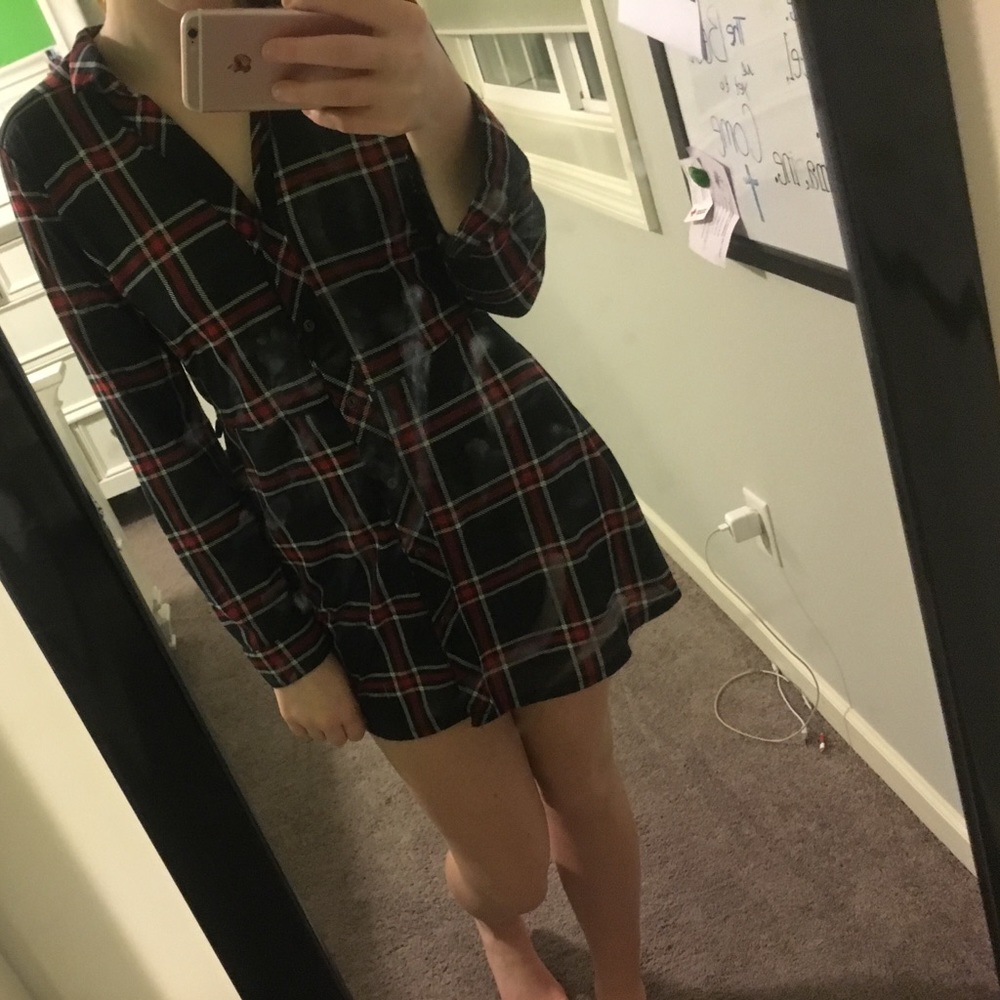 Plaid Dress