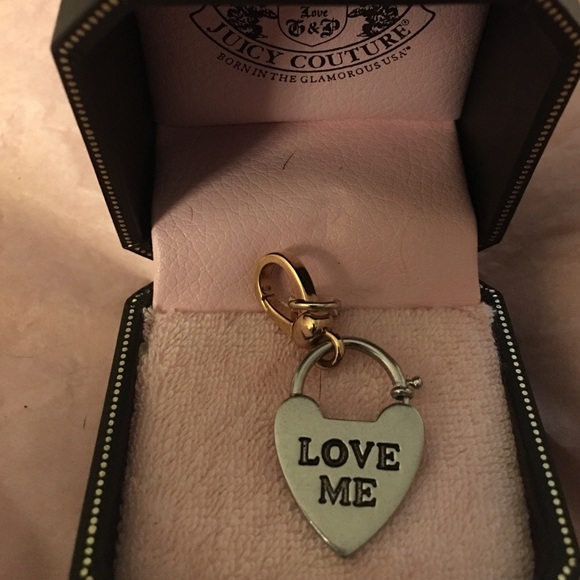 Juicy Couture Silver Pad Lock Charm - Picture 2 of 4