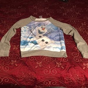 Disney Frozen juniors long sleeve shirt