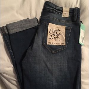 cosmic blue love adrianne distressed boyfriend jean