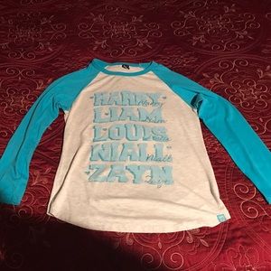 One Direction long sleeve t shirt