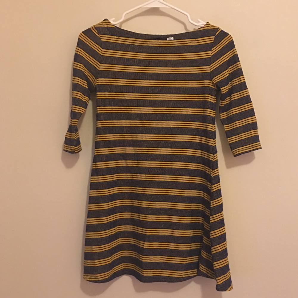 BDG Stripped Skater Dress