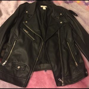 H&M leather jacket brand new