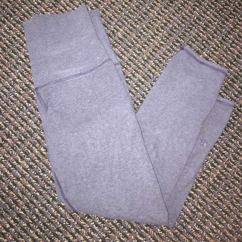 High waisted cropped leggings