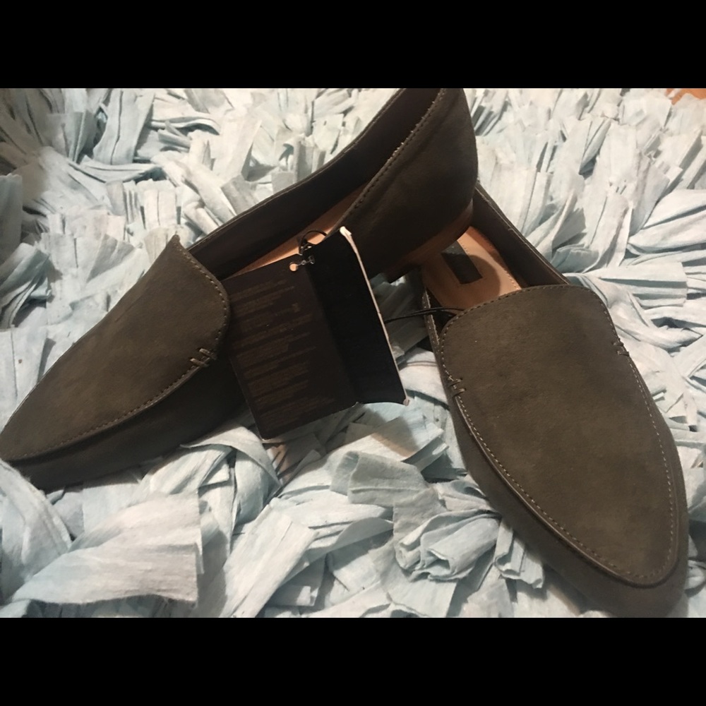 Suede loafers
