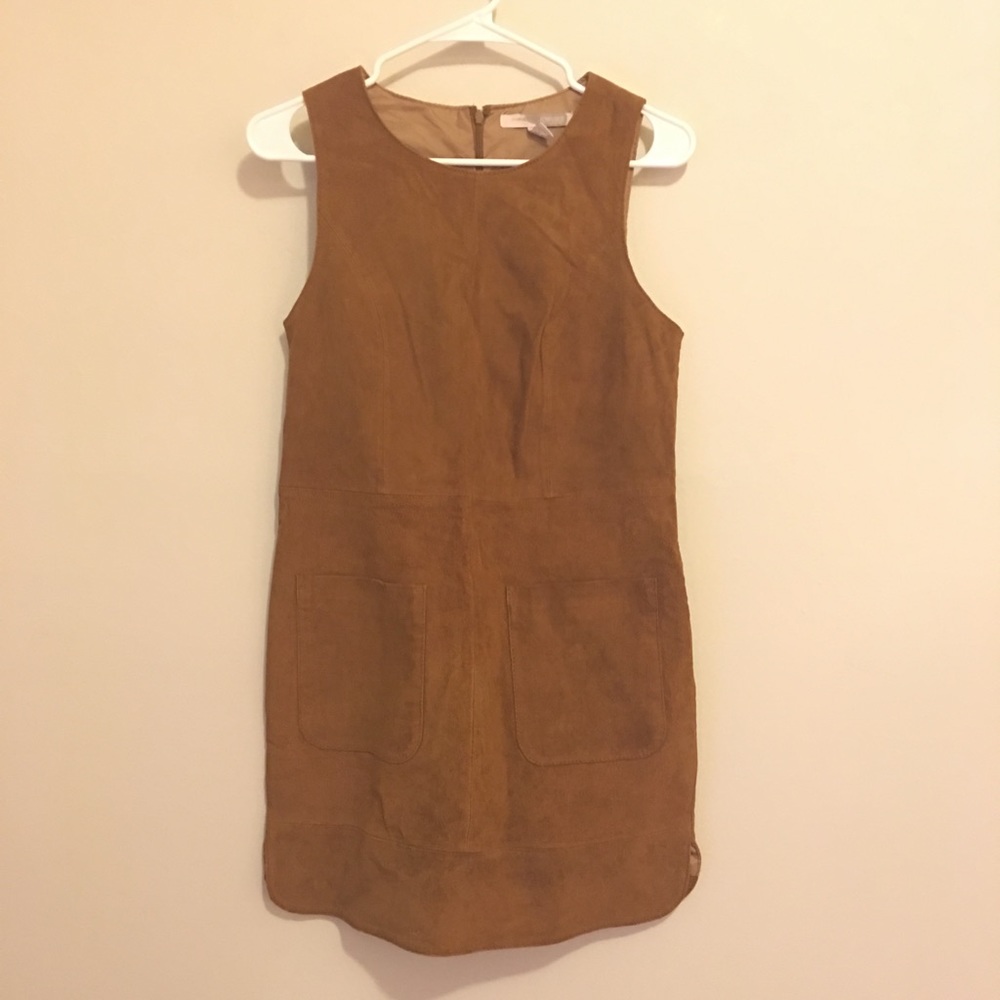 F21 Suede Shift Dress