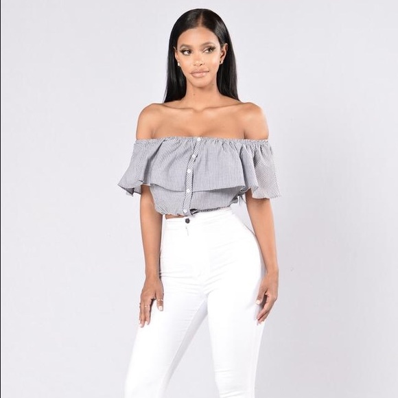 Fashion Nova By the Bay top M - Picture 2 of 5