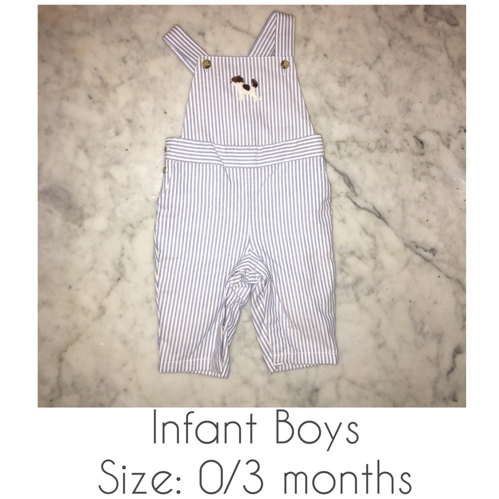 Janie & Jack, Infant boys overall.