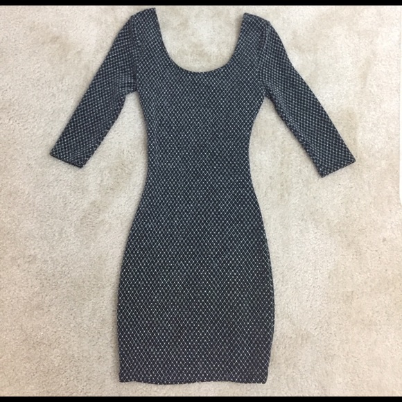 Material Girl Dresses & Skirts - 💚MUST GO 💚Silver black woman dress