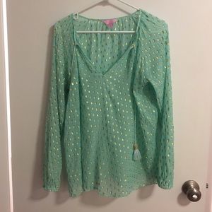 Lilly Pulitzer top size L