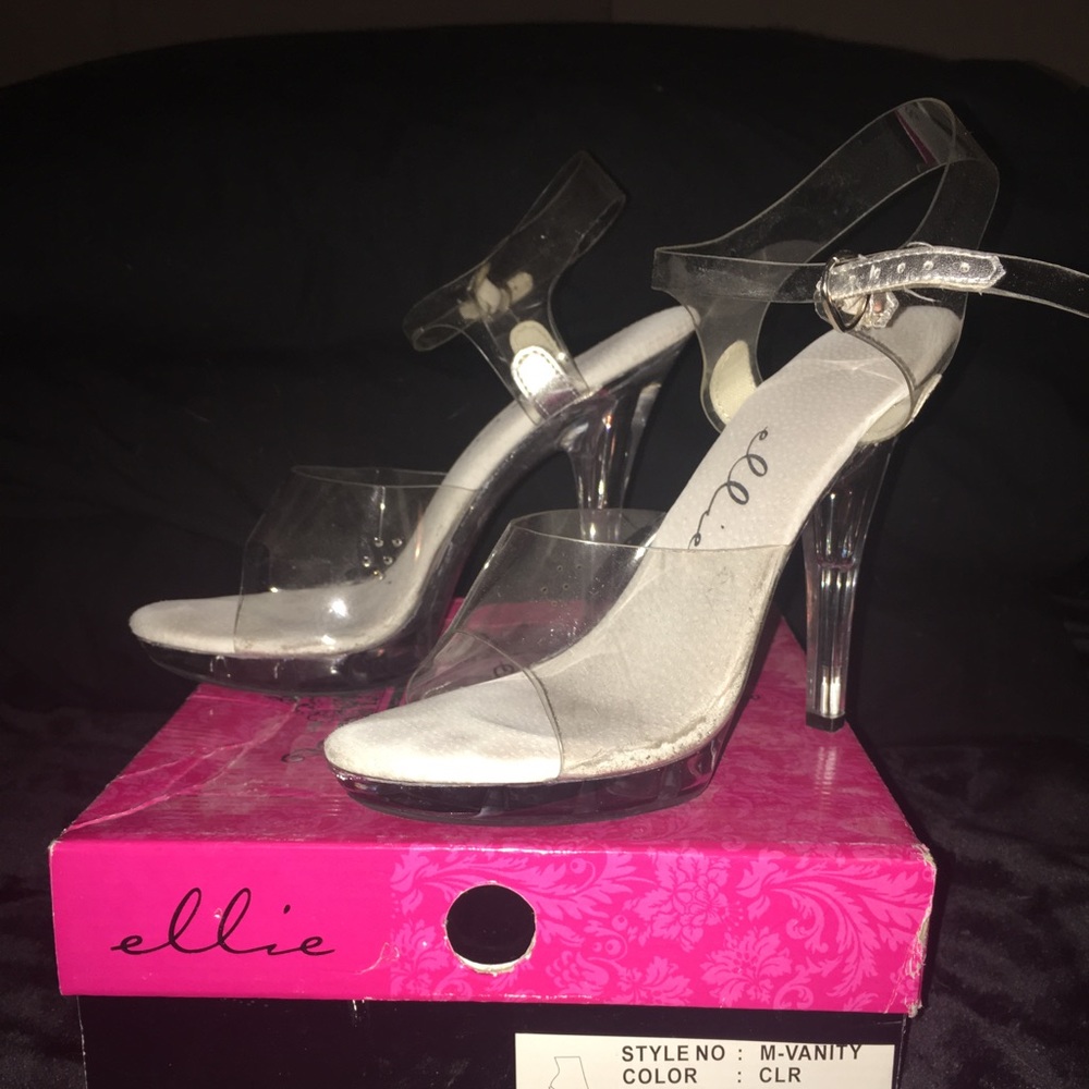 Clear Dress Heel- Competition Heels