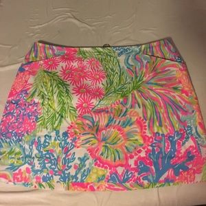 Lilly Pulitzer size 14 lovers coral skort
