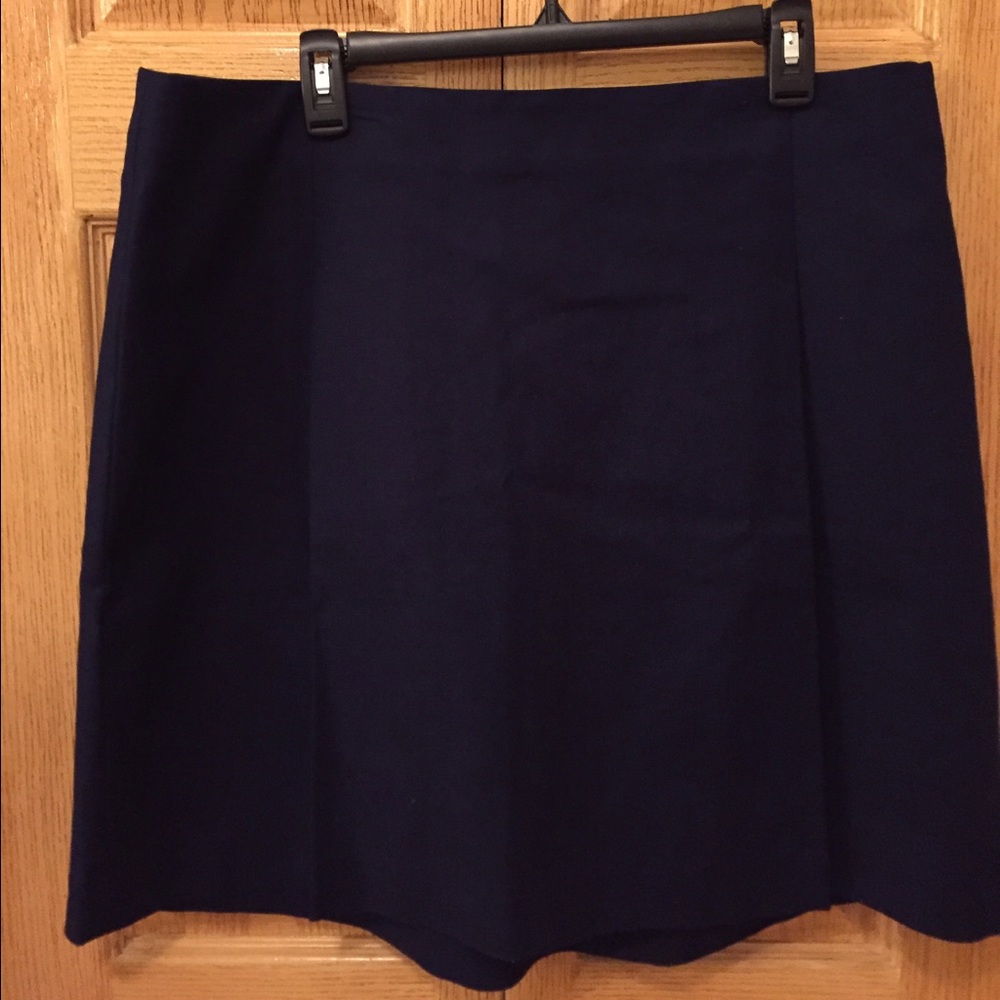 New Ralph Lauren Cute Navy Skirt Size 14W