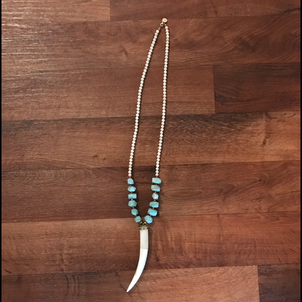 Glass beaded necklace