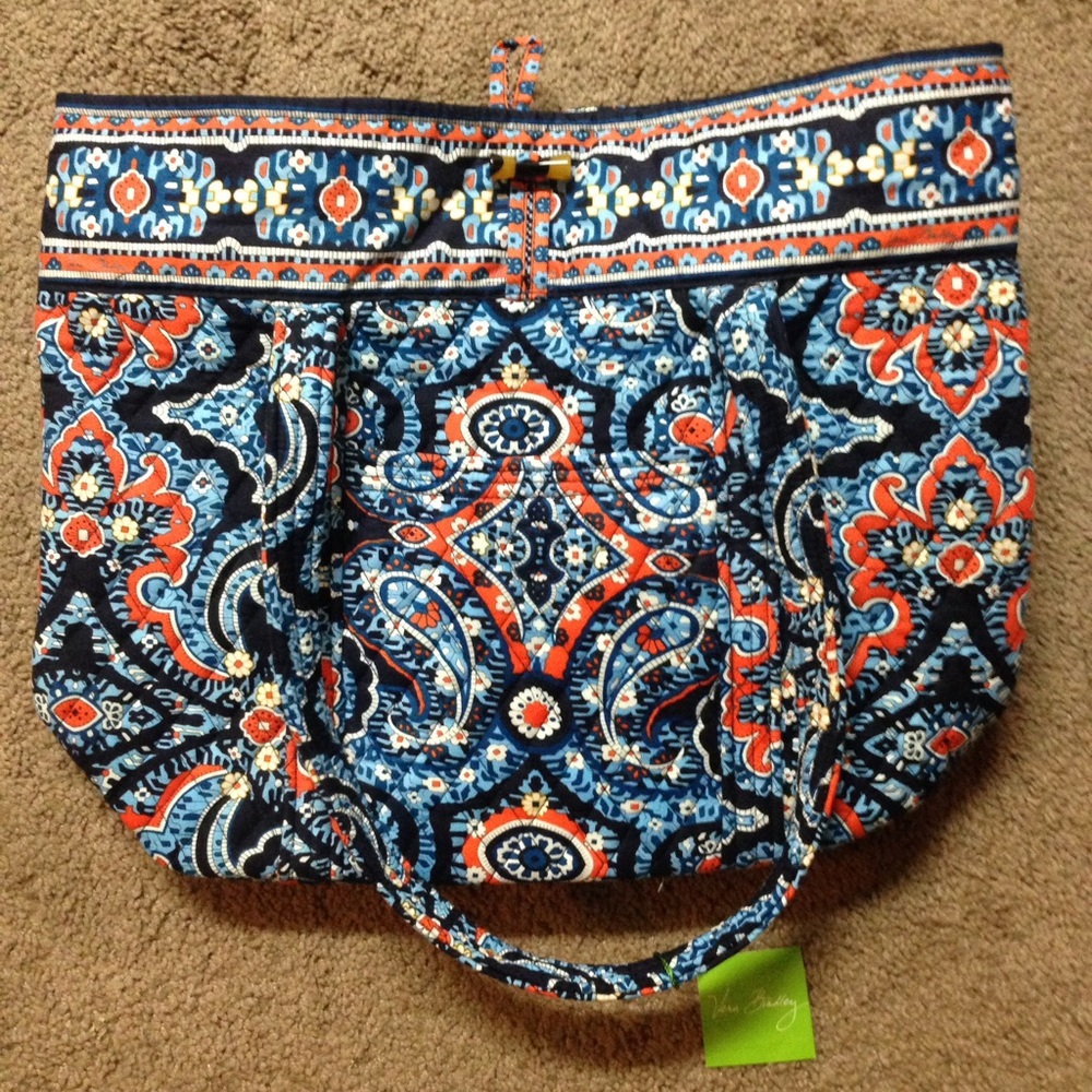 NWT Vera Bradley Hippie Beach Tote