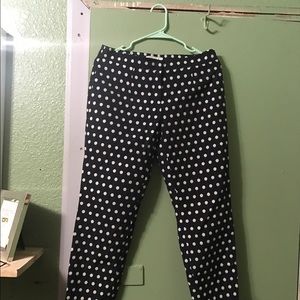Polka dot Forever 21 pants