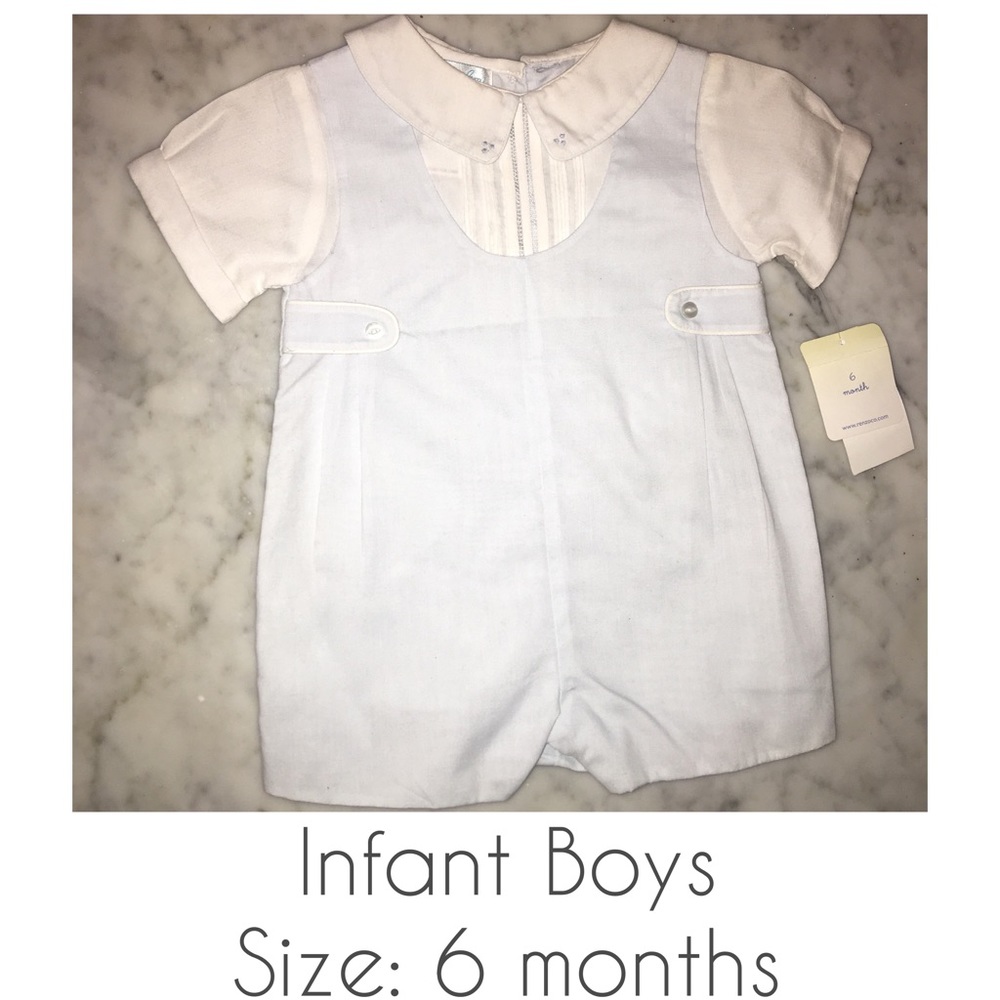 Petit Ami, Infant Boys Romper