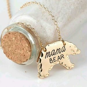 Mama bear necklace