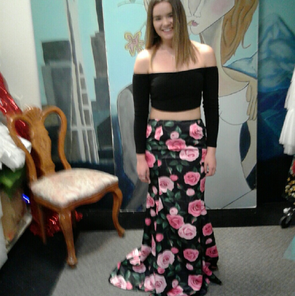 2 pc Prom Dress