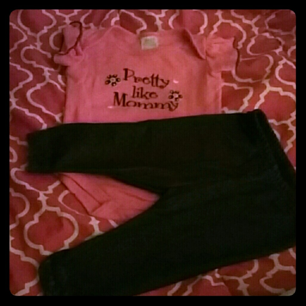 Pretty like mommy outfit