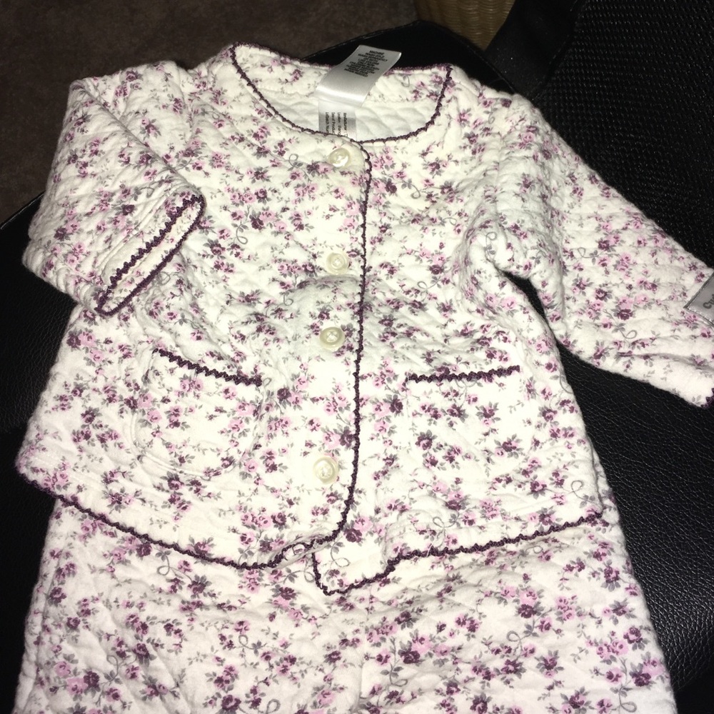 💕Cozy Soft Quilted Baby Outfit Size 3-6 Months 💕