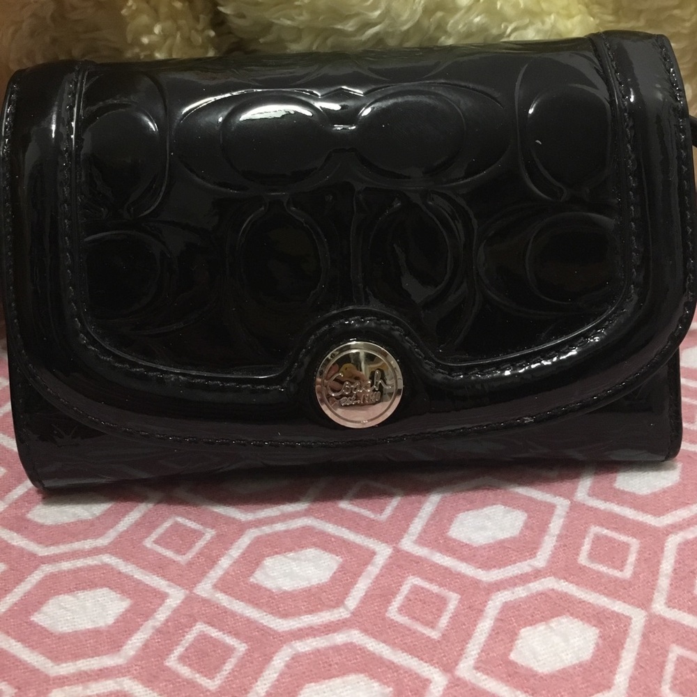 COACH GLOSS SLIM MEDIUM WALLET