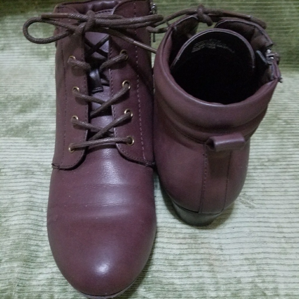 Deep Brown booties