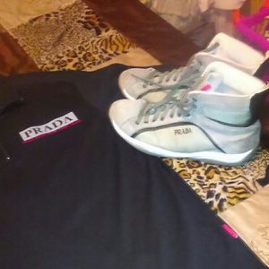 Prada shirt and shoes