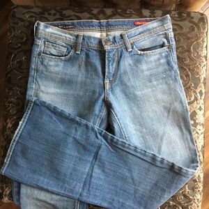 Citizens distress wash bootleg Ingrid jeans