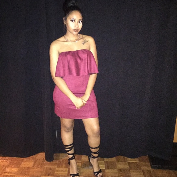 off the shoulder fringe hot summer formal dress - Picture 1 of 3