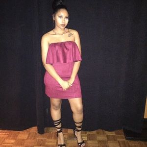 off the shoulder fringe hot summer formal dress