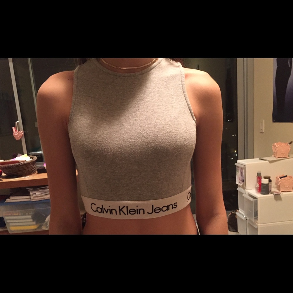 Calvin Klein crop top