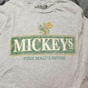 Men's Mickeys big mouth beer T-shirt XL