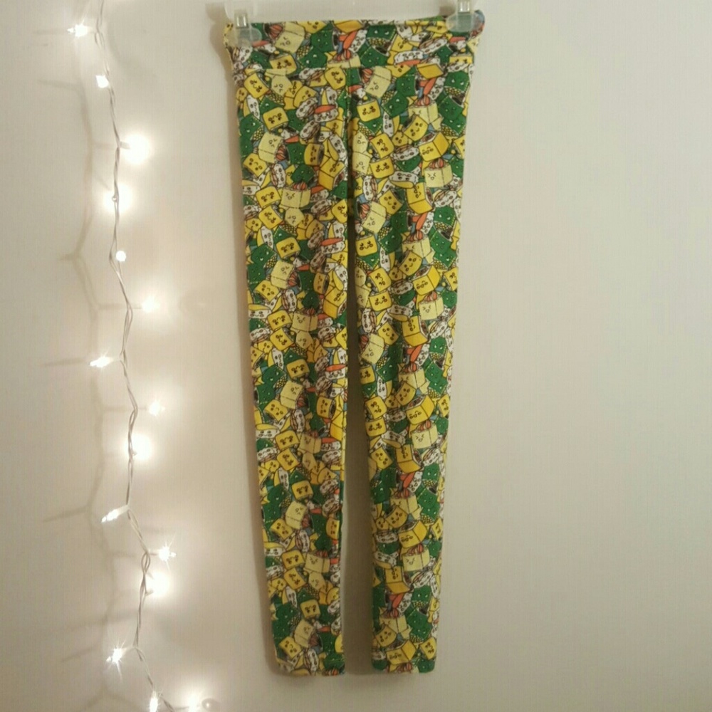 NWOT Lularoe Sushi Leggings - tween