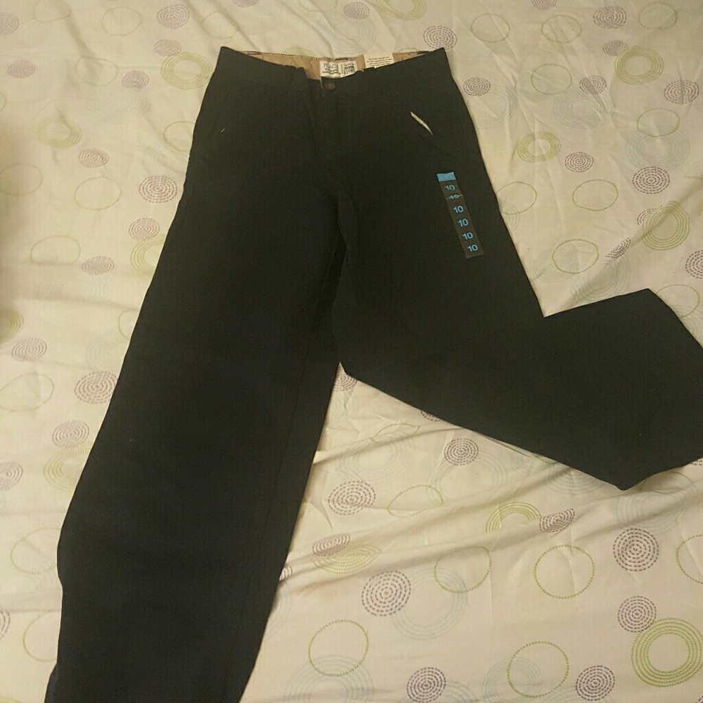 boys navy pants