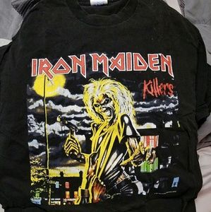 Men's XL IRON MAIDEN "Killers" T-shirt